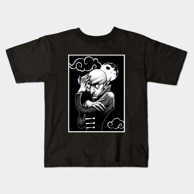 Nosferatu Kids T-Shirt by SarahJoncas